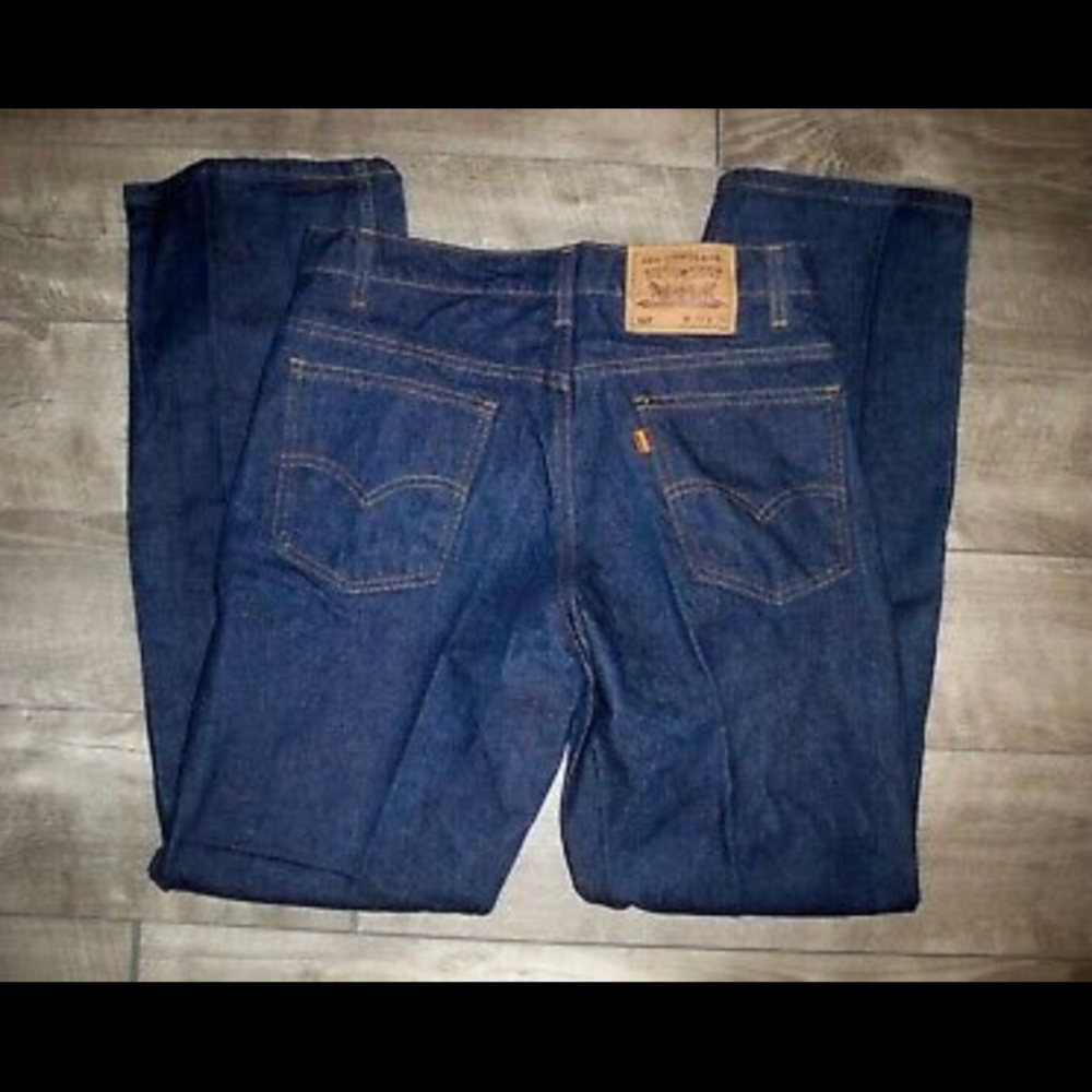 Vintage Levis 1970s 517 0217 66 Single Stitch Denim Men's Jeans Size 33/31 USA